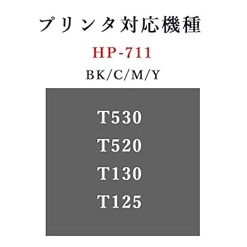 hp711 インクカートリッジ　純正未使用 HP 純正 インクカートリッジ HP711 黒 CZ129A - アスクル